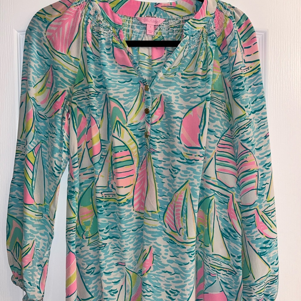 Lilly Pulitzer Elsa in You Gotta Regatta Small ⛵️